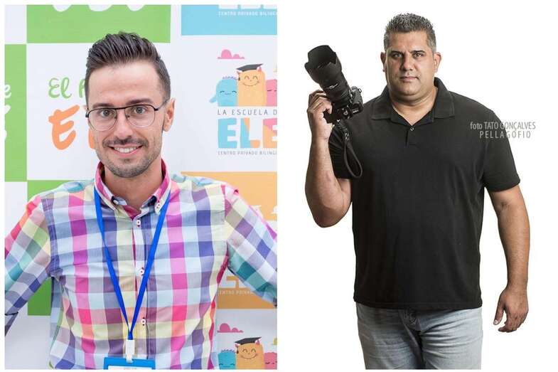 Ele Ortega del Patio de Ele y el fotógrafo César Kano (Foto TA y Tato GonÃ§alves)